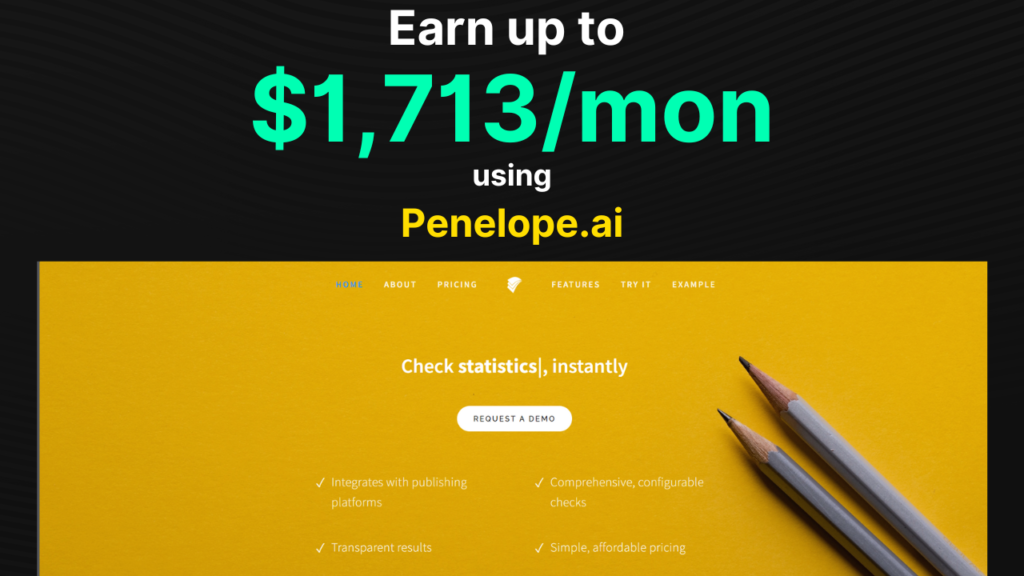 penelope ai side hustle ideas